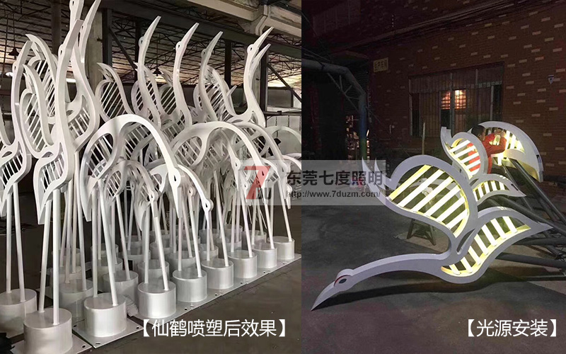 51漫画APP下载汅API免费新版华为下载入口照明(QDJGD-XH001)仙鹤造型动漫画在线无限制免费看生产实拍图片